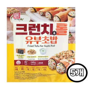 한성기업 크런치롤 유부초밥 240g (5개)_이미지