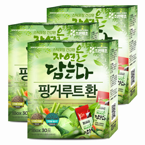 조은약초 자연을담는다 핑거루트환 30포 (3개)_이미지