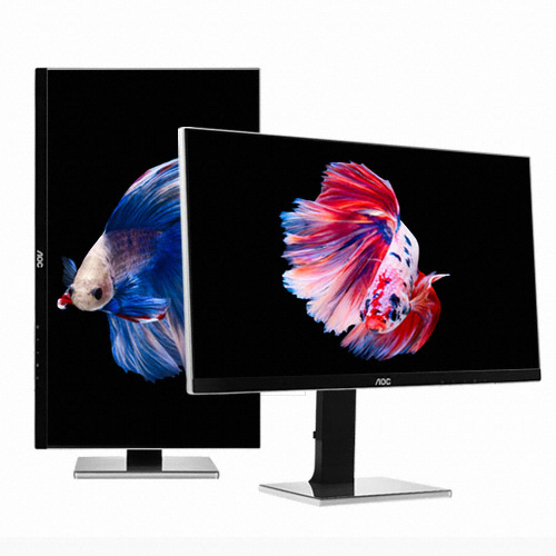 알파스캔 AOC U2777 UHD 피벗 높낮이 무결점