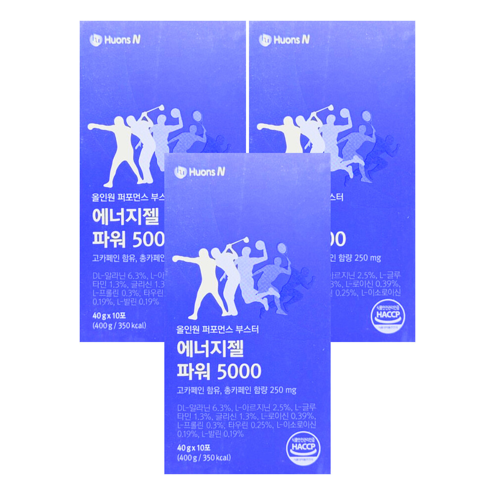 휴온스 N 에너지젤 파워 5000 10포 (3개)_이미지