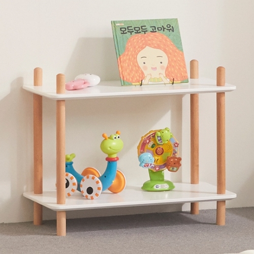예다움 아린 2단 원목 선반 책장 600