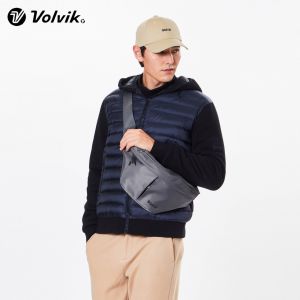  볼빅 저지 하이브리드 후드넥 다운점퍼 VMDWNA05_BK