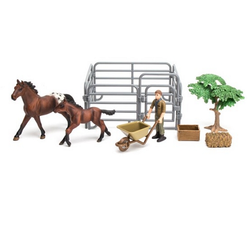 [불명] 타이니월드 동물농장 시리즈 (말 농장2)