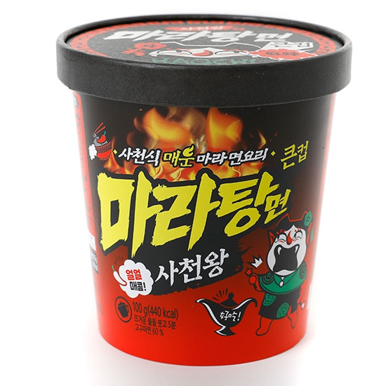 엠디에스코리아 사천왕 마라탕면 빨강 100g (1개)_이미지