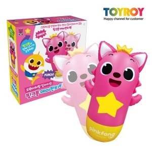 핑크퐁 특대형 에어펀치백 샌드백 어린이 오뚝이 펀치_이미지