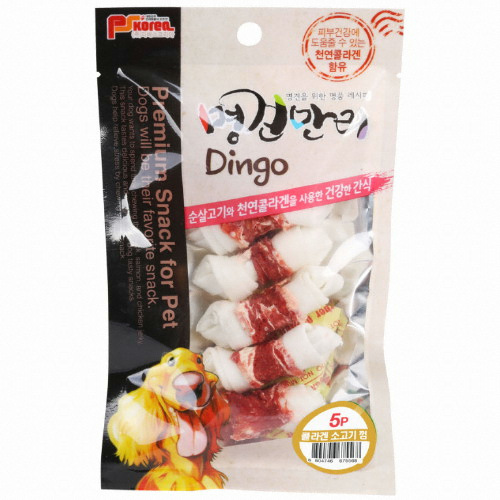 피에스코리아 명견만리 소고기 딩고껌 5p (1개)