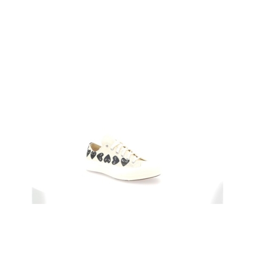 꼼데가르송 SS24 스니커즈 PLAY CONVERSE MULTI HEART LOW T BEIGE P1K126 000 BEIGE