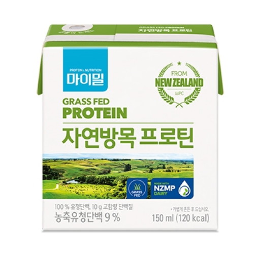 대상웰라이프 마이밀 자연방목 프로틴 150ml (48개)