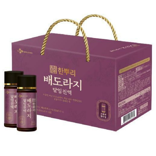 CJ웰케어 한뿌리 배도라지 달임진액 100ml 10병이미지입니다. 누르면 해당 게시물로 새창이동합니다.