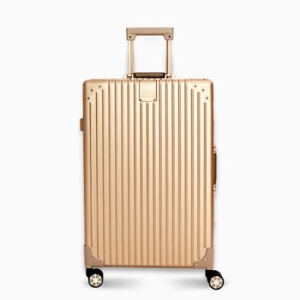 클렙튼 풀메탈 알루미늄 여행용캐리어 골드 (24인치)_이미지