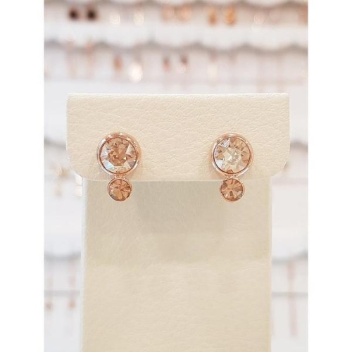 세이브존01 40대여자생일선물 더블 반짝임 오스트리아 스톤 은침 귀걸이 S16218267