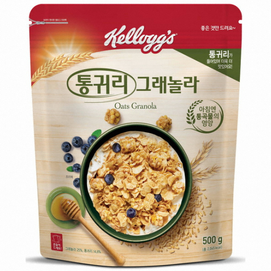 켈로그 통귀리 그래놀라 500g (9개)