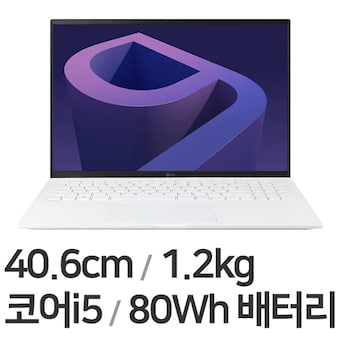 LG전자 <b>2022</b> <b>그램</b>16(12세대) 16ZD90Q-GX56K WIN11