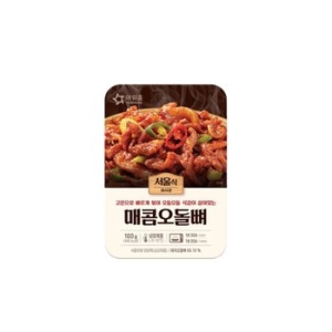 아워홈 매콤 오돌뼈 160g (7개)_이미지