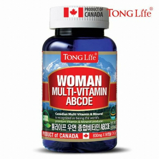 통라이프 우먼 종합비타민 ABCDE 90캡슐 (2개)