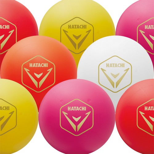 하타치 그라운드 골프공 비비드 BH3451_이미지