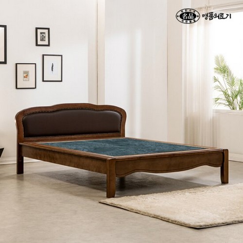명품의료기 베르크 가죽 옥침대 Q (청옥)_이미지