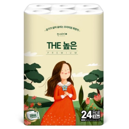한예지 더 높은 33m (24롤) (1팩)_이미지