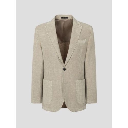 삼성물산 갤럭시 라이프스타일 라이프스타일 린넨혼방 가먼트다잉 재킷 베이지 GC6211M07A_이미지