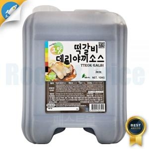 이슬나라 떡갈비 데리야끼 소스 10kg  떡갈비소스_이미지