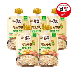 남양유업 맘스쿠킹 닭백숙 진밥 100g (5개)_이미지