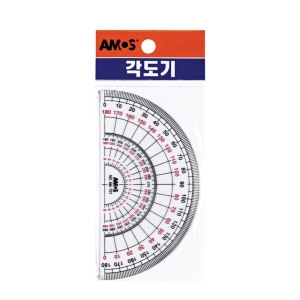 아모스  13cm 각도기 13cm /각도기/준비물/문구/사무용품/학용품