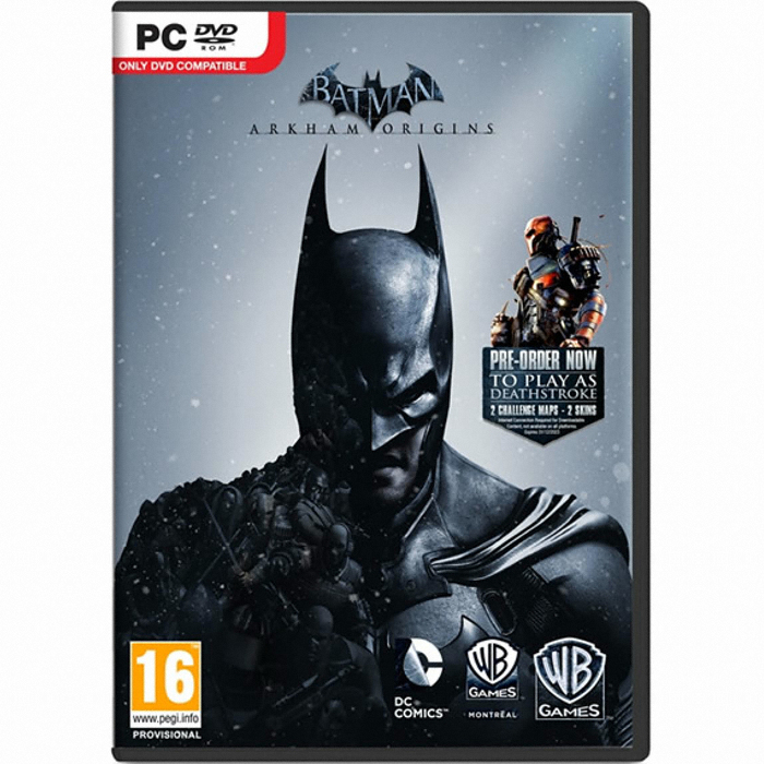 워너브라더스 배트맨: 아캄 오리진 PC (스팀 코드)