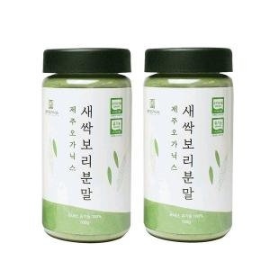 제주오가닉스 새싹보리분말 100g (4개)
