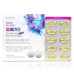 원퍼데이 맥스 초임계 알티지 오메가3 90캡슐