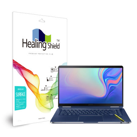 폰트리 힐링쉴드 삼성전자 노트북 Pen S NT950SBE 무광 외부보호필름 상판 2매_이미지