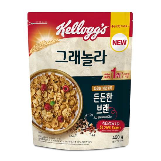 켈로그 브랜 그래놀라 450g (2개)_이미지