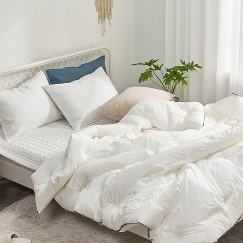 아토앤알로 코지 고밀도 100수 순면 옥수수솜 항균 차렵이불베개세트 (슈퍼싱글 SS)_이미지