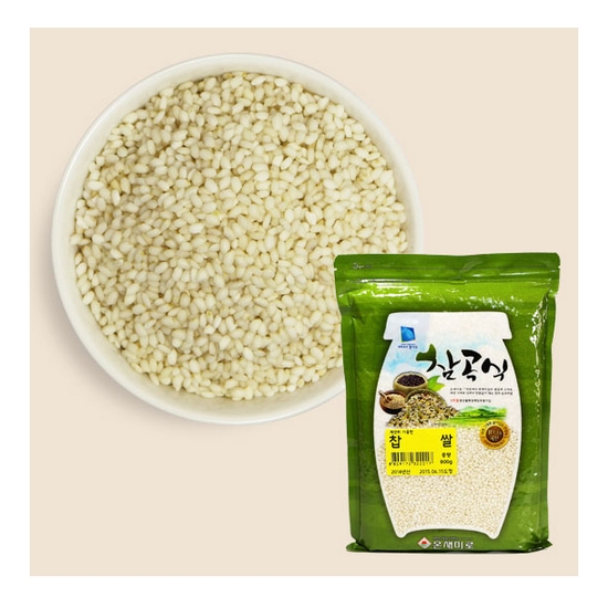 온새미로 찹쌀 800g (6개)_이미지