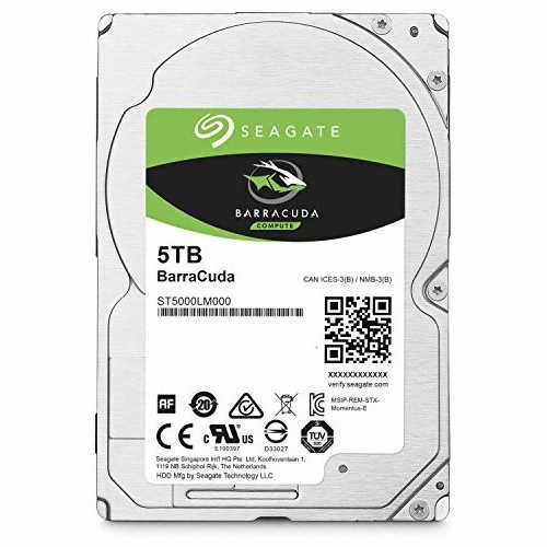 Seagate BarraCuda 5400/128M/노트북용/해외구매 (5TB, ST5000LM000)