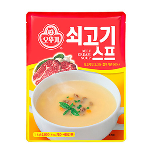 오뚜기 쇠고기스프 1kg (10개)_이미지