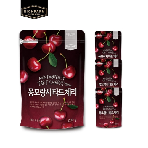 리치팜너트 리치팜너트 몽모랑시 타트체리 200g (4개)_이미지