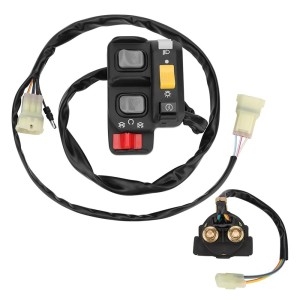 혼다  호환 호환 TRX450ES TRX450FE 1998-2004 35020-HN0-A11용 MATI 왼쪽 핸들바 전기 변속 시..