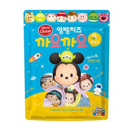 서울우유 앙팡치즈 까요까요 플레인 72g (5개)_이미지