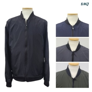 쟌피엘 SMJ1609 항공 점퍼 남자 바람막이 중년 남성 점퍼 봄 여름_이미지