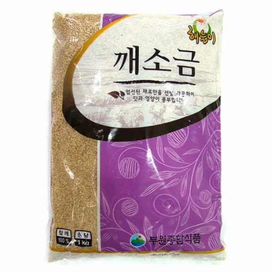부원종합식품 해늘이 깨소금 1kg이미지입니다. 누르면 해당 게시물로 새창이동합니다.