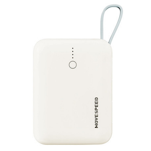 MOVESPEED PD 20W 케이블 일체형 보조배터리 Q10 Plus 10000mAh_이미지