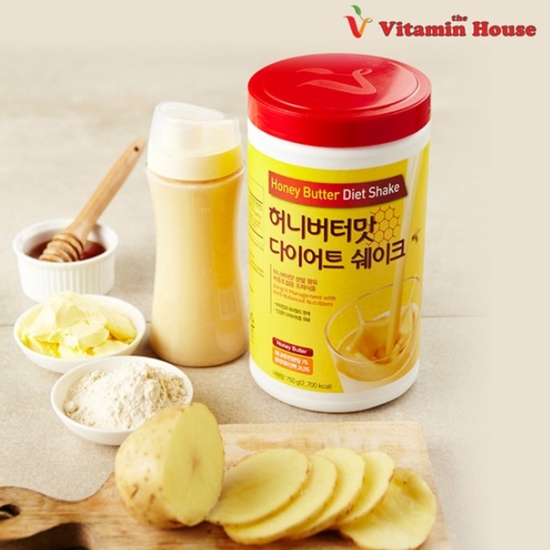비타민하우스 허니버터맛 다이어트 쉐이크 750g (1개)_이미지