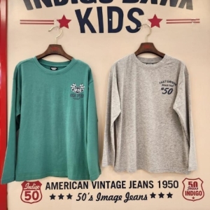  인디고뱅크키즈 기본템 데일리 레귤러 그래픽 티셔츠 IKLA23801