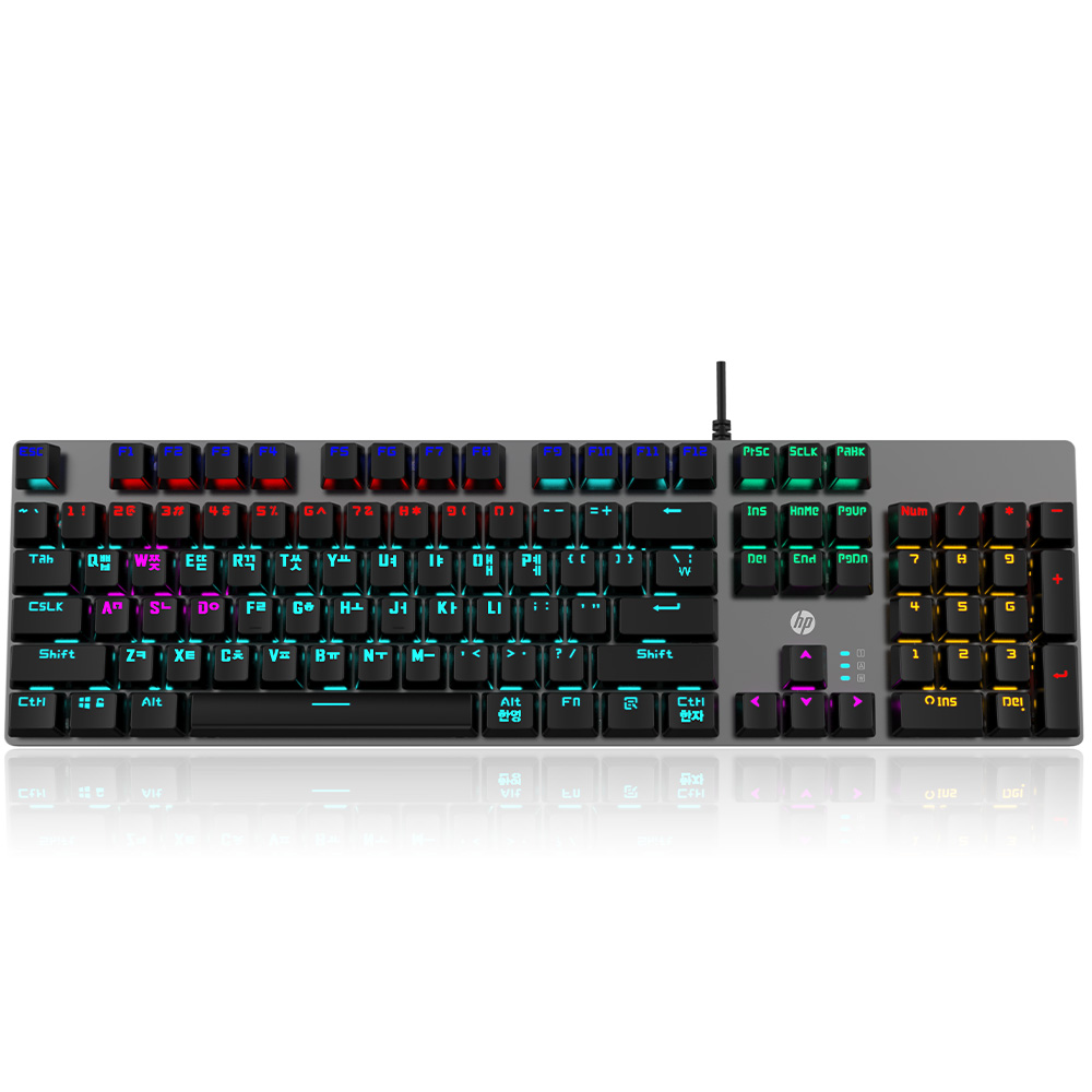 HP GK100 기계식 키보드 (청축)_이미지
