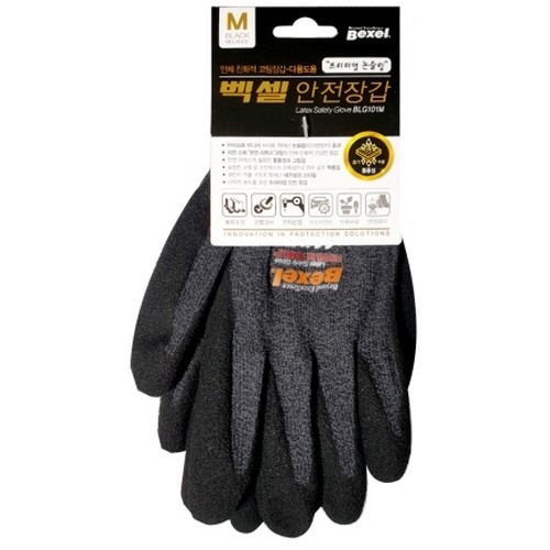 벡셀 라텍스 그립 마스터 코팅 장갑 (100켤레)_이미지