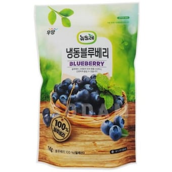 뉴뜨레 <b>냉동</b> <b>블루베리</b> 칠레산 1kg