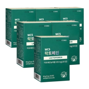 뉴트리코어 락토페린 2g 30포 (6개)