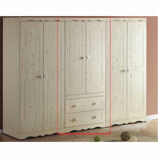 보비쥬 드림 주니어 옷장 2단서랍형 (82cm)