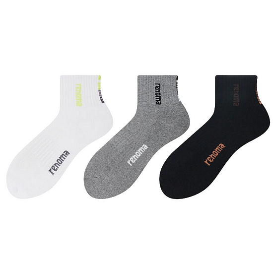 레노마 중목 스포츠 파일 양말 RM5304 (10켤레)_이미지