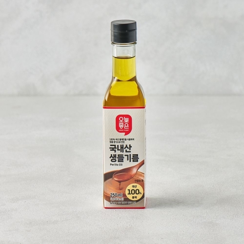 롯데쇼핑 오늘좋은 국내산 생들기름 250ml (1개)_이미지